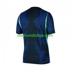 Camisola Brasil Homem Equipamento Segundo Copa do Mundo 2026 Manga Curta